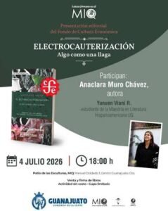 Presentación de “Electrocauterización. Algo como una llaga”